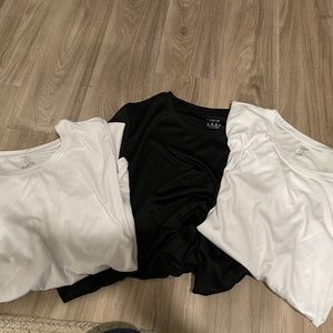 SHEIN 3-Piece Shirt Bundle | Size 4X | White & Black Tops NWOT